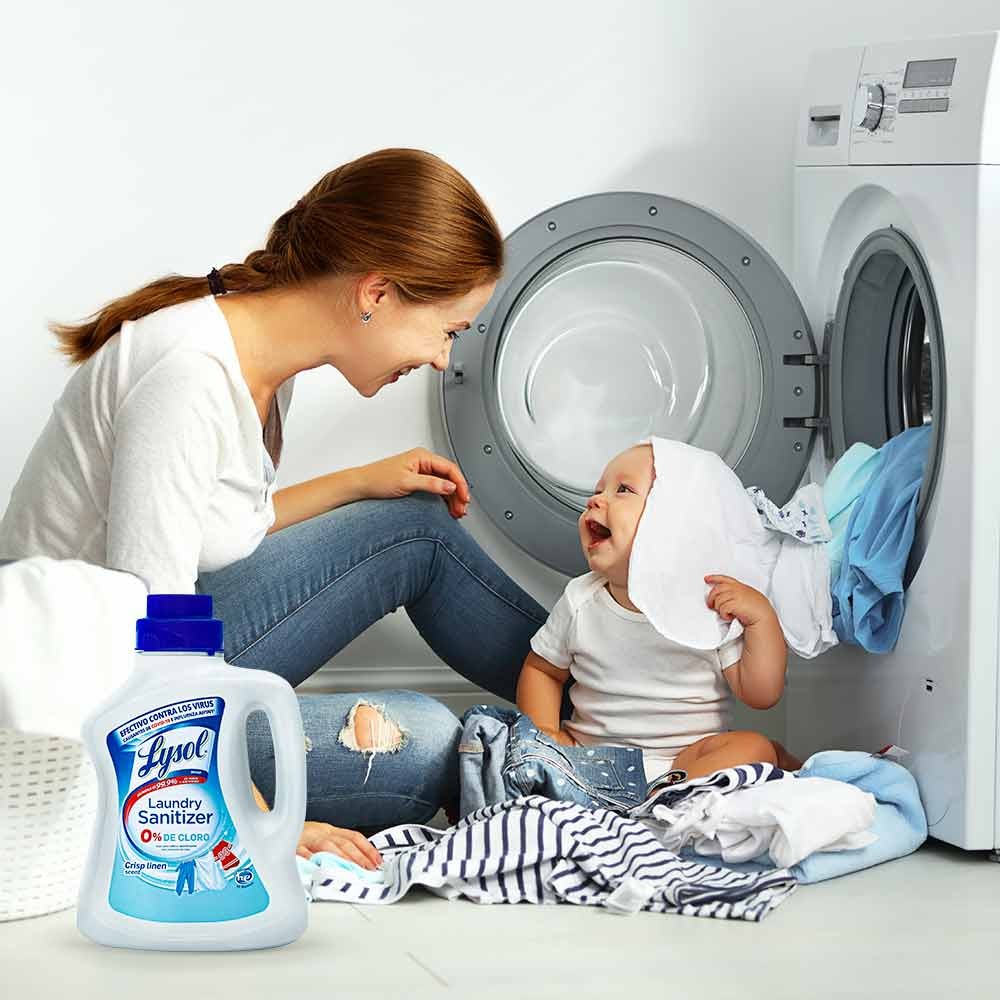 Desinfecta tu ropa con Lysol Laundry Sanitizer