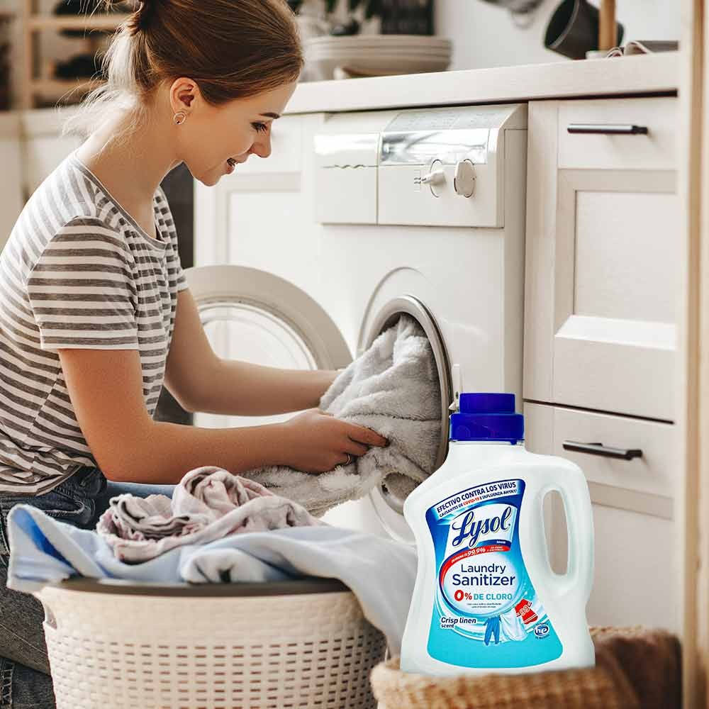 Desinfecta tu ropa con Lysol Laundry Sanitizer