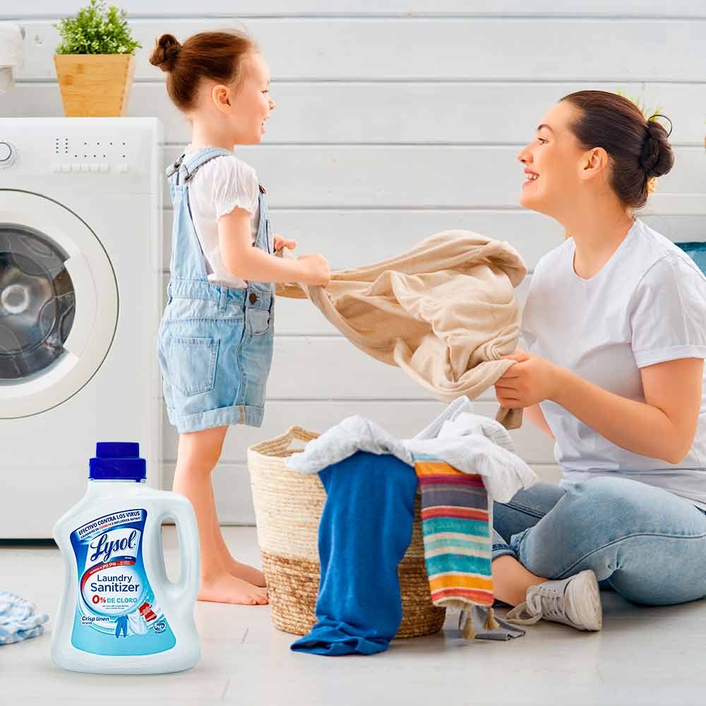 Desinfecta tu ropa con Lysol Laundry Sanitizer