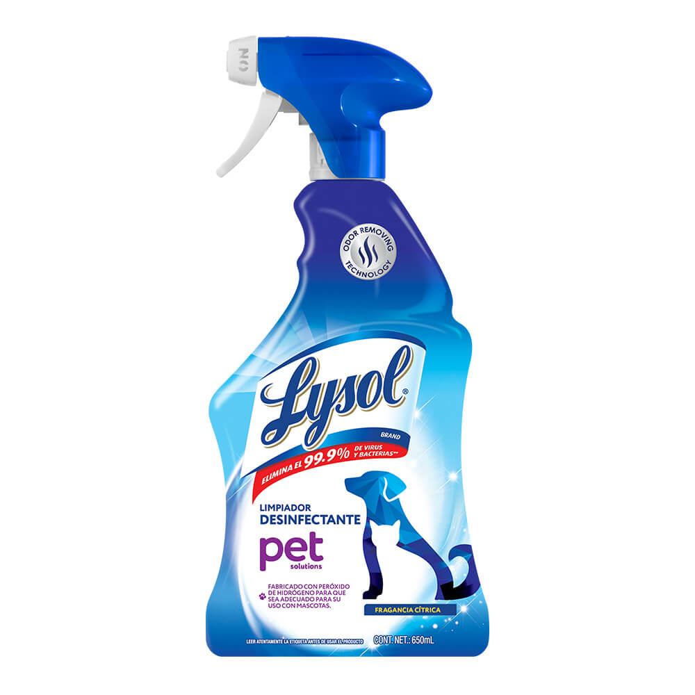 Lysol® Pet Solutions Limpiador Desinfectante fragancia cítrica 